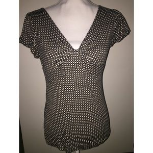 Banana Republic Polka Dot Top Sz S